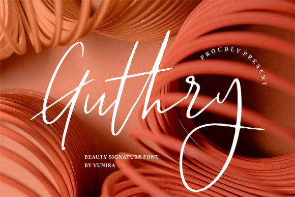 Guthry Font - Featured Image