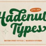 Hadenut Font - Featured Image