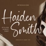 Haiden Smith Font - Featured Image