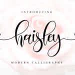 Haisley Font - Featured Image