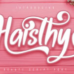 Haisthy Font - Featured Image