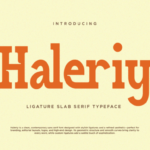 Haleriiy Font - Featured Image