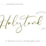 Halestond Font - Featured Image