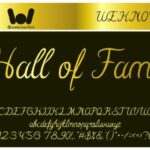 Hall of Fame Font - Featured Image