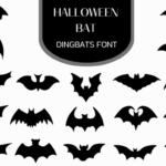 Halloween Bat Font - Featured Image