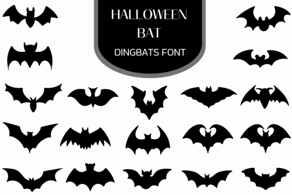 Halloween Bat Font - Featured Image