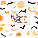 Halloween Bat Font - Featured Image