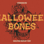 Halloween Bones Font - Featured Image