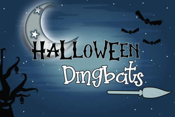 Halloween Dingbats Font - Featured Image