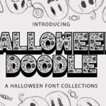 Halloween Doodle Font - Featured Image