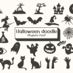 Halloween Doodle Font - Featured Image