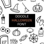 Halloween Doodle Font - Featured Image
