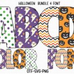 Halloween Doodle Font - Featured Image