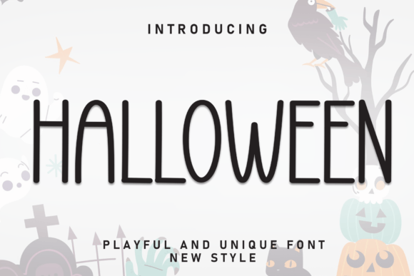 Halloween Font - Featured Image