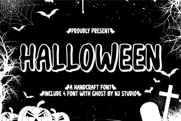 Halloween Font - Featured Image