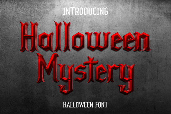 Halloween Mystery Font - Featured Image