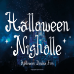 Halloween Nigholle Font - Featured Image