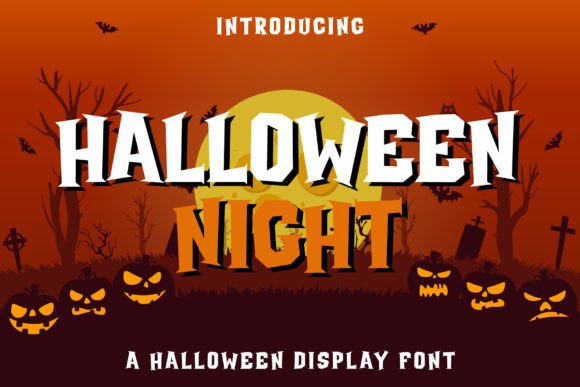 Halloween Night Font - Featured Image