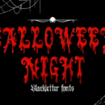 Halloween Night Font - Featured Image