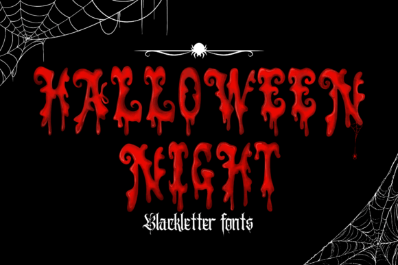 Halloween Night Font - Featured Image