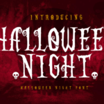 Halloween Night Font - Featured Image