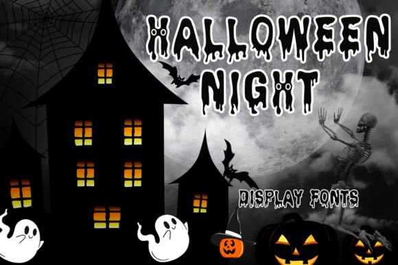 Halloween Night Font - Featured Image