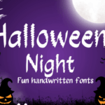Halloween Night Font - Featured Image