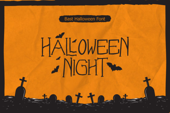 Halloween Night Font - Featured Image