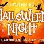Halloween Night Font - Featured Image