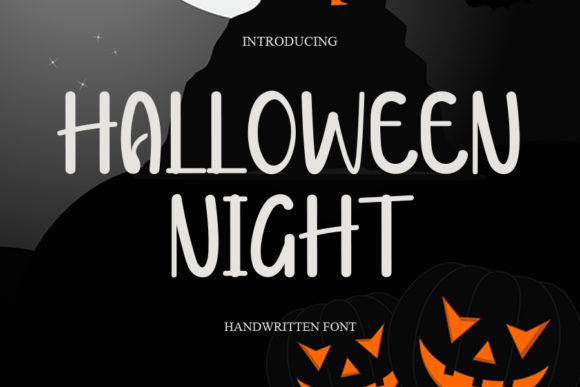 Halloween Night Font - Featured Image
