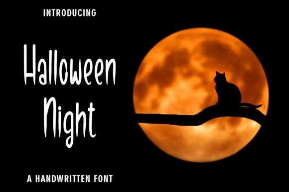 Halloween Night Font - Featured Image