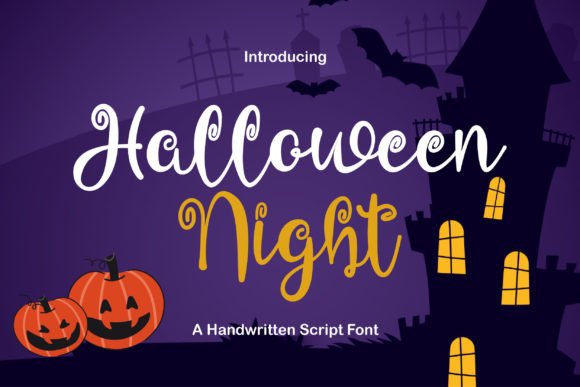 Halloween Night Font - Featured Image