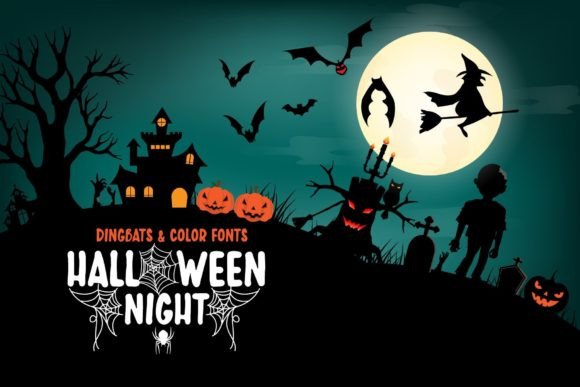 Halloween Night Font - Featured Image