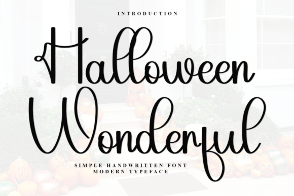 Halloween Wonderful Font - Featured Image
