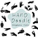 Hand Doodle Font - Featured Image