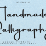 Handmade Calligraphy Font - Featured Image