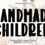 Handmade Children Font - Featured Image