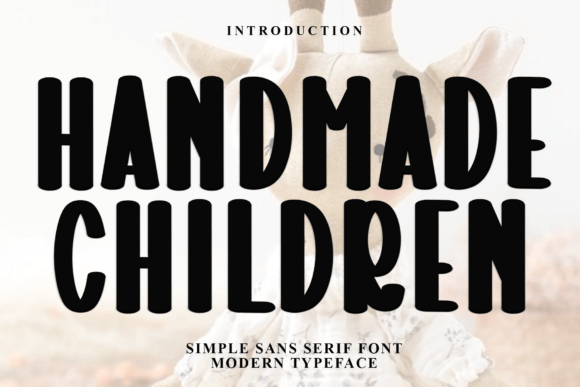 Handmade Children Font - Featured Image