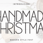Handmade Christmas Font - Featured Image