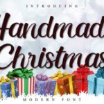 Handmade Christmas Font - Featured Image