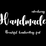 Handmade Font - Featured Image