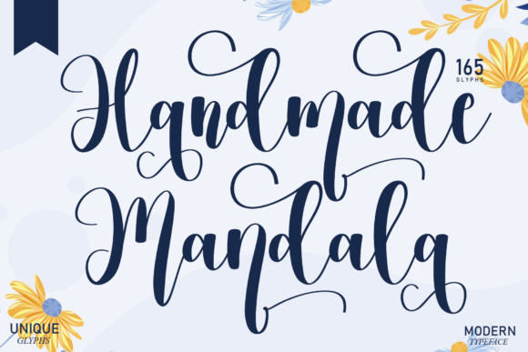 Handmade Mandala Font - Featured Image