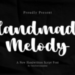 Handmade Melody Font - Featured Image