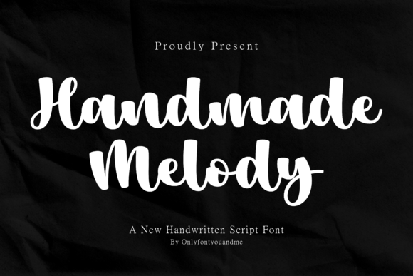 Handmade Melody Font - Featured Image