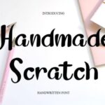 Handmade Scratch Font - Featured Image