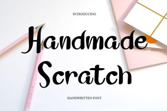 Handmade Scratch Font - Featured Image