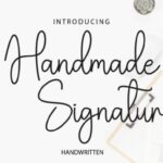 Handmade Signature Font - Featured Image