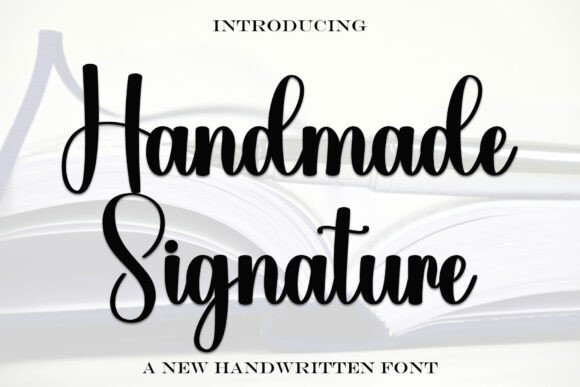 Handmade Signature Font - Featured Image