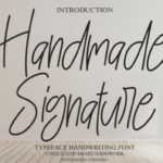 Handmade Signature Font - Featured Image