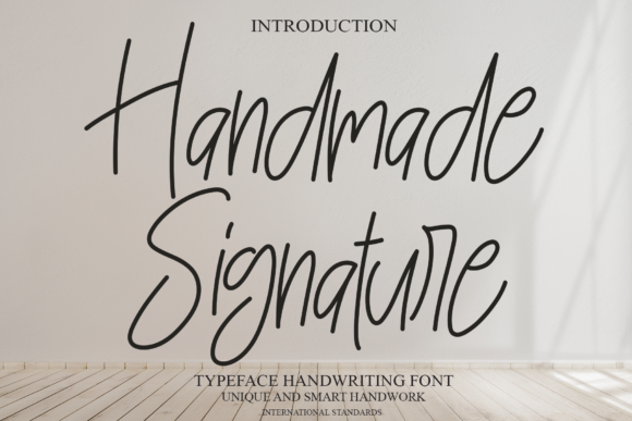 Handmade Signature Font - Featured Image